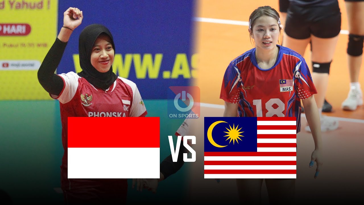 🔴Full HD | INDONESIA vs MALAYSIA | Star momen Megawati - Women's Volleyball