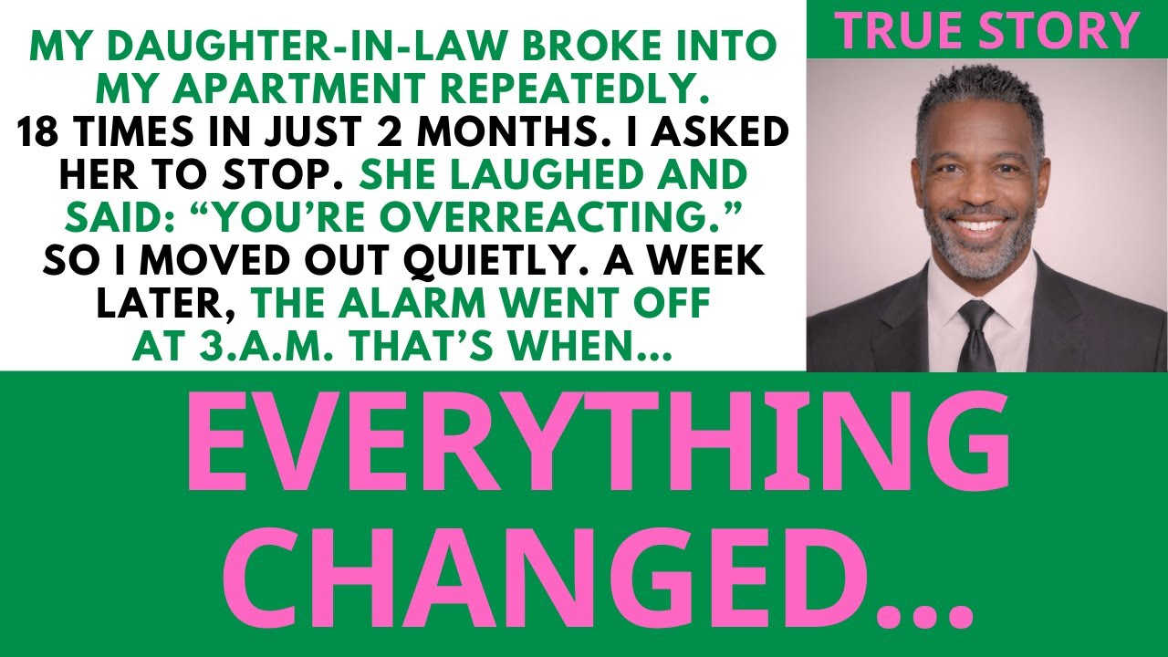 My Daughter-In-Law Kept Breaking Into My Apartment — So I Moved Quietly And Let Her Face The Police…