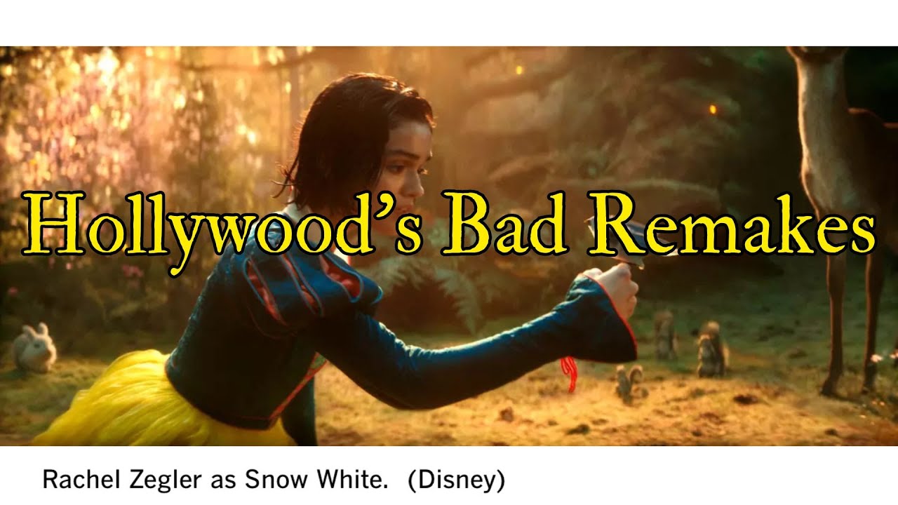 Hollywood stop making bad movies, like Snow White