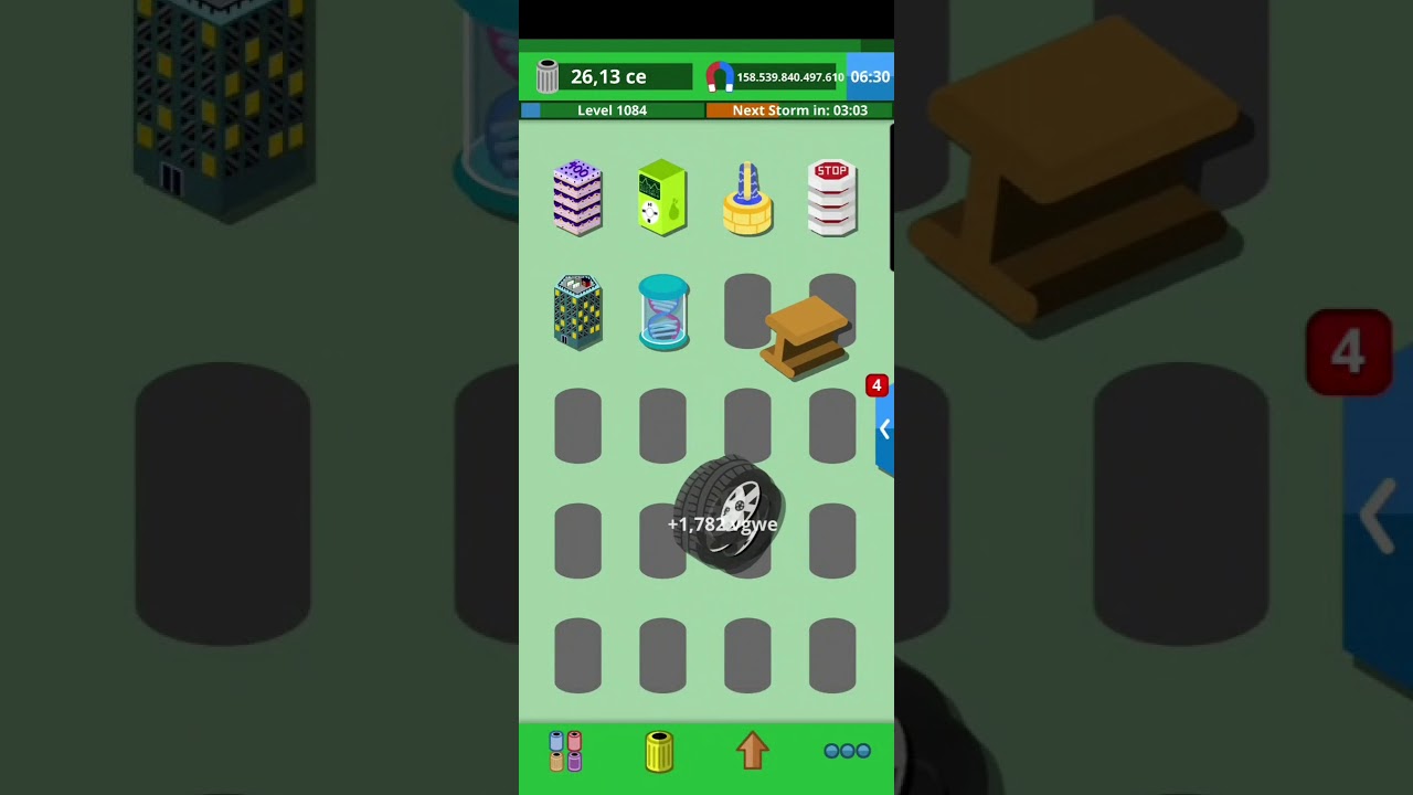 Scrap Clicker  2 - spending 1Q mags and 2M beams