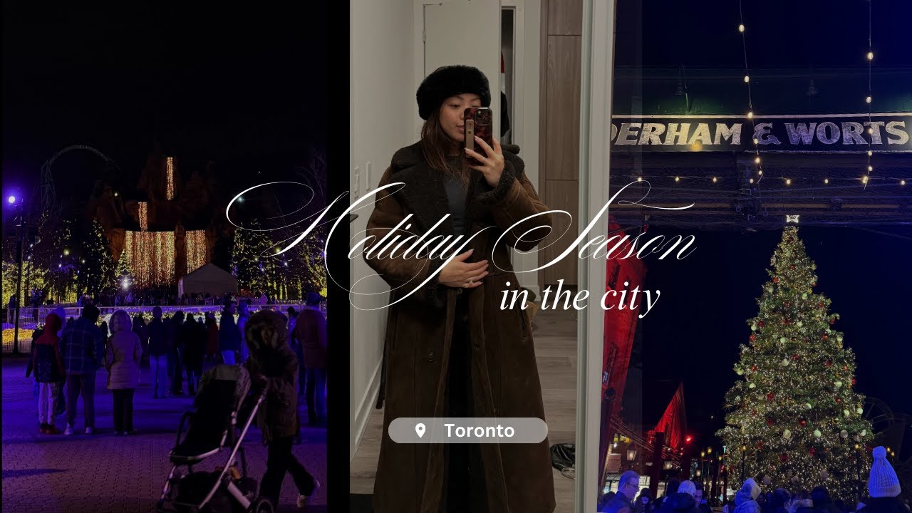 Vlogmas | Toronto Christmas Markets, Putting up Christmas Decor, Black Friday Shopping