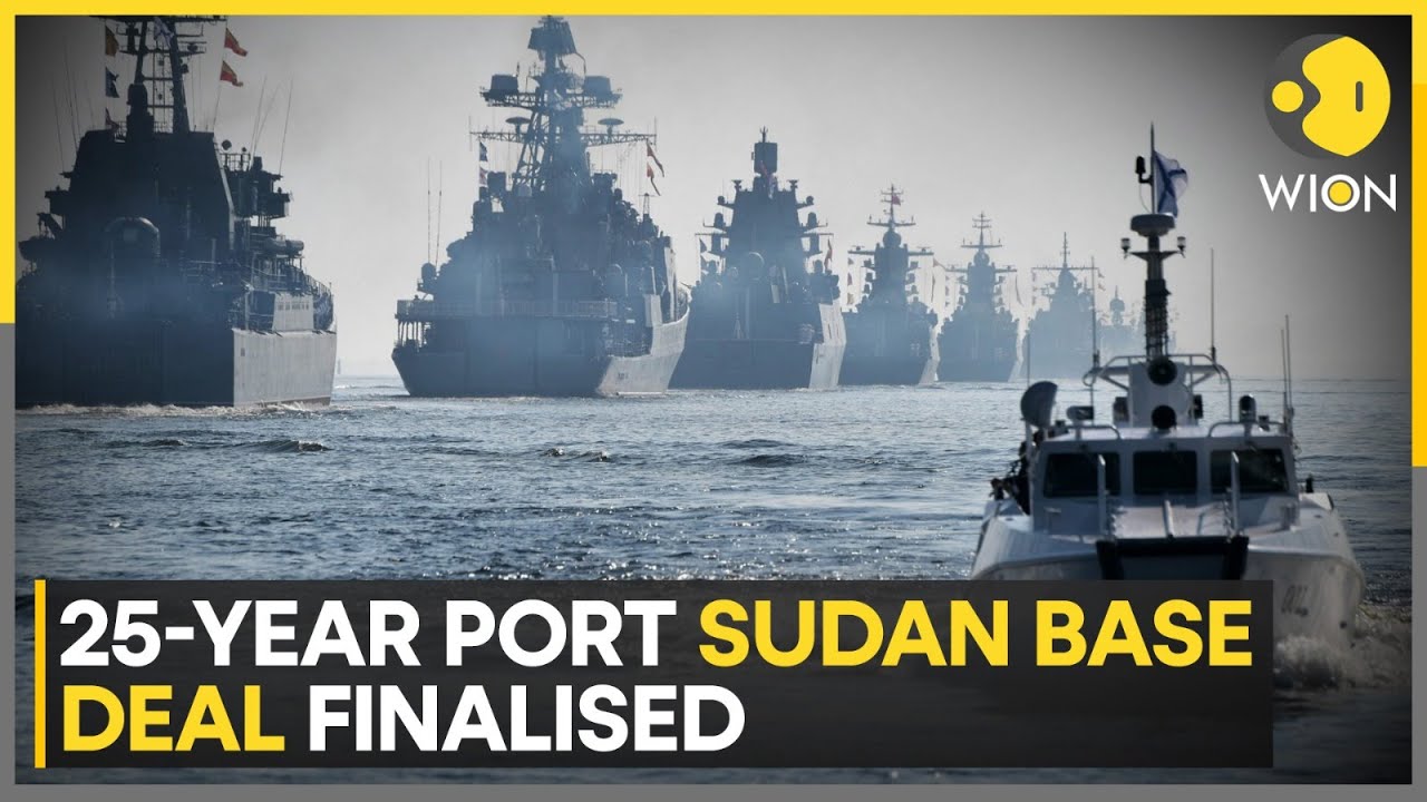 Sudan Offers Russia Red Sea Base for Weapons Amid Civil War | WION | World News