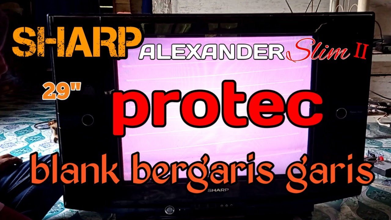 Sharp 29 blank bergaris garis.PROTEC