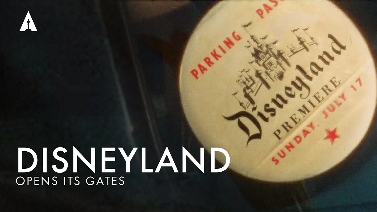Disneyland Opens Its Gates | D23 | From The Academy Film Archive
