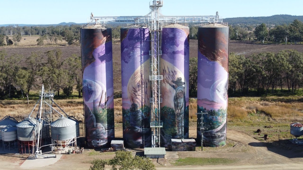 Kalpowar Rail Tunnel, Many Peaks Railway Dam Glassford Creek Copper Smelters, Monto and 3 Moon Silos