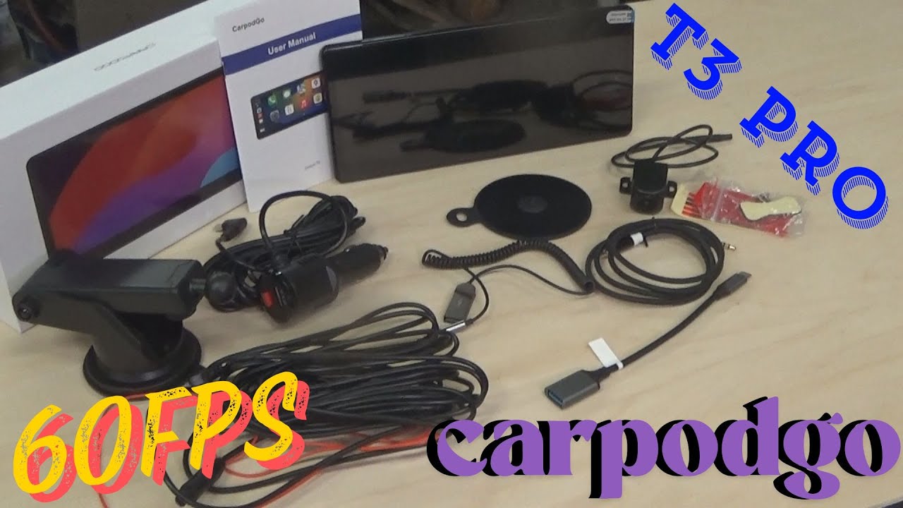 CarpodGo T3 Pro - 60fps Carplay Display
