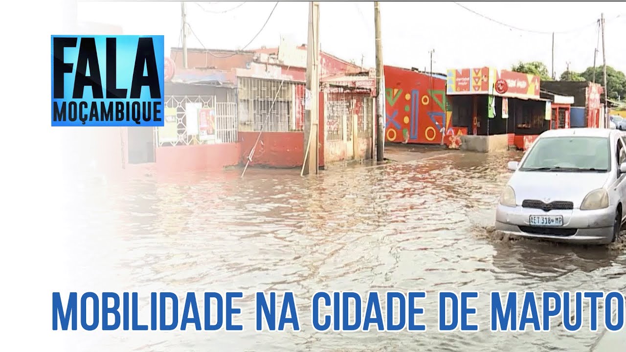 Chuvas agravam dificuldades de mobilidade na cidade de Maputo @PortalFM24