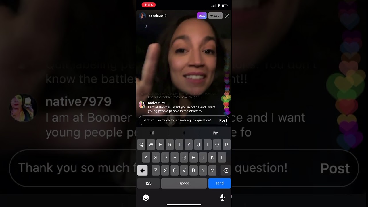Alexandria Ocasio-Cortez Talks About &ldquo;Okay, Boomer?&rdquo;.