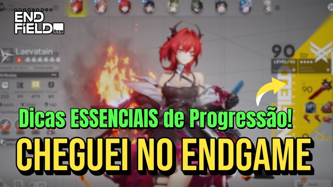 Cheguei no ENDGAME do Arknights Endfield! Dicas ESSENCIAIS pra Evoluir Sem Desperdiçar Recursos