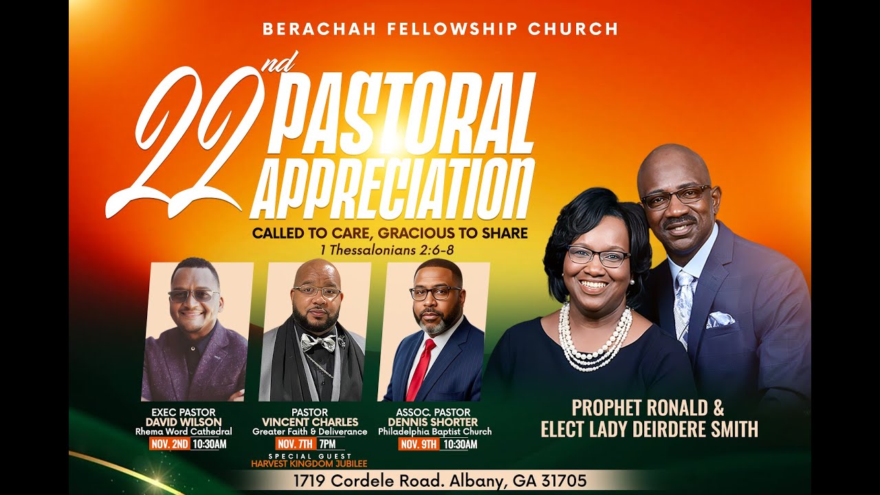 BFC 25th Pastoral Appreciation Celebration