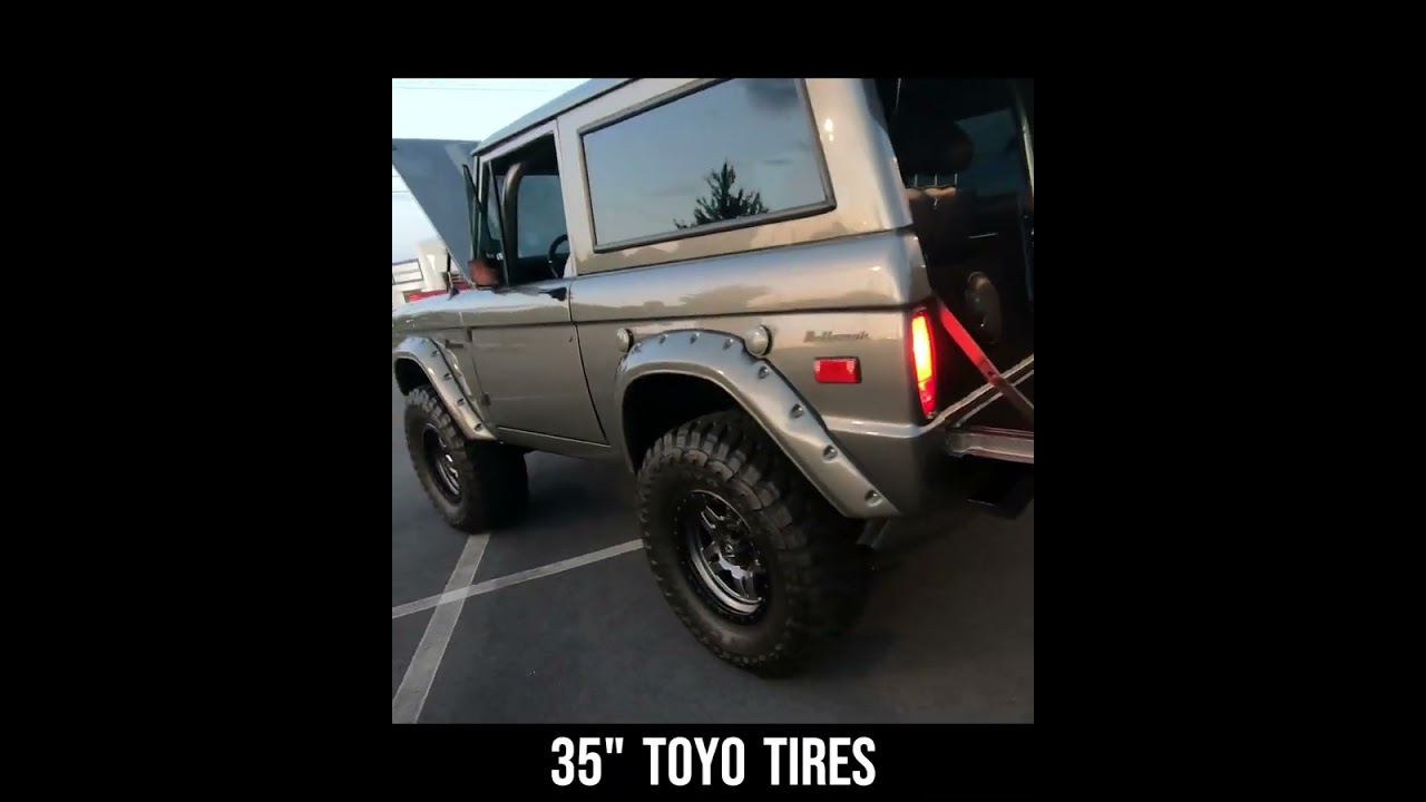 Award Winning 1966 Ford Bronco Resto Mod 4x4 347 ci Stroker #Bronco