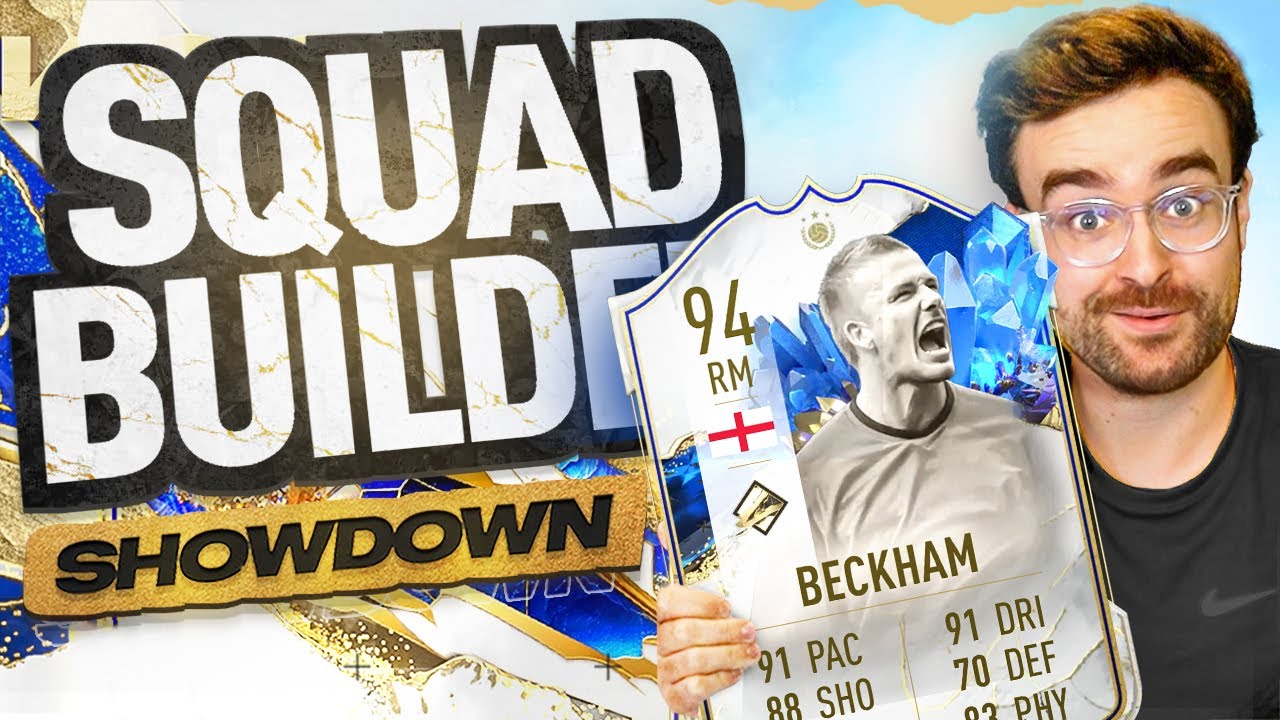TOTY ICON DAVID BECKHAM SQUAD BUILDER SHOWDOWN!!!