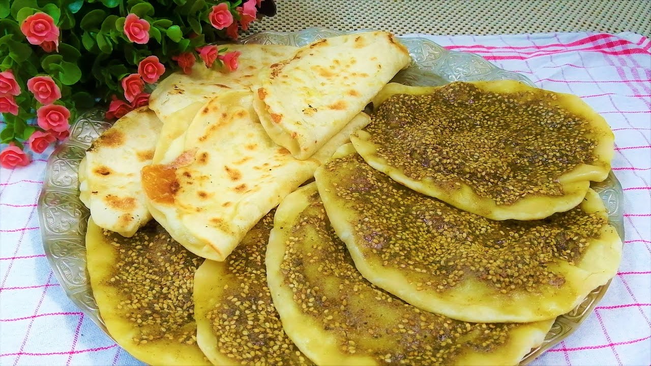 اسهل مناقيش بالمقلاية والطعم روعة