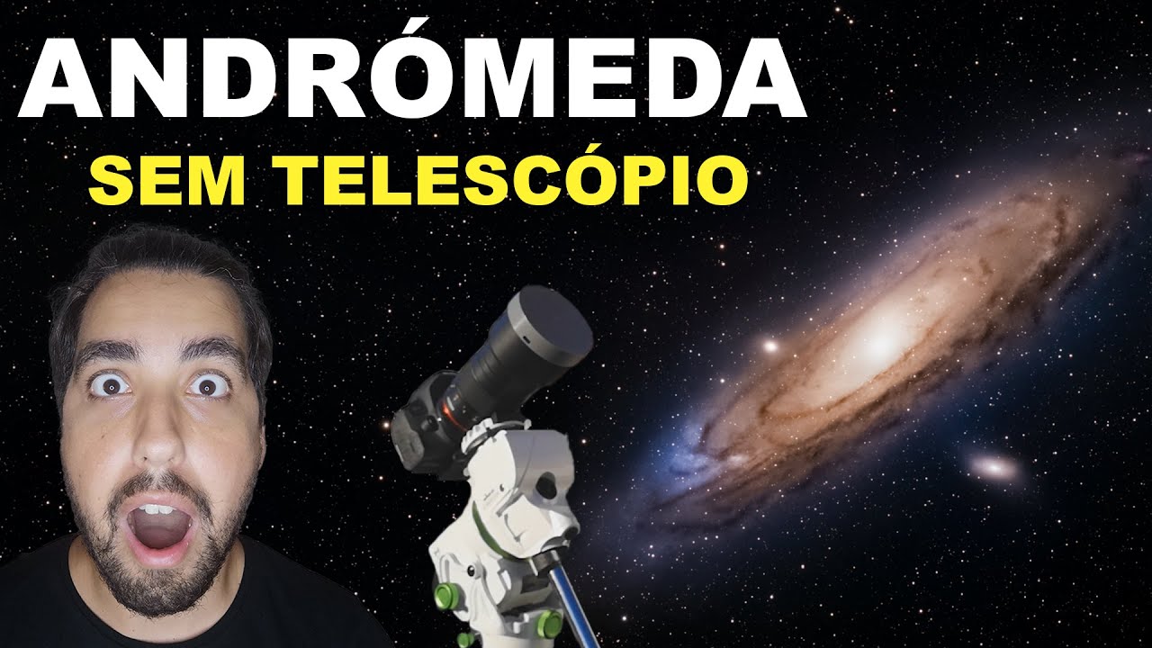 ANDRÓMEDA COM DSLR NA CIDADE | Astrofotografia