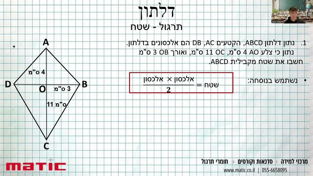 דלתון - שטח