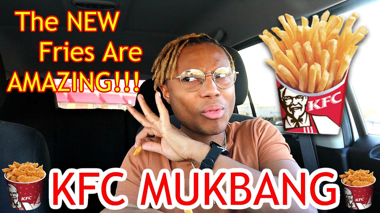 KFC MUKBANG (The New Fries Are SO GOOD)