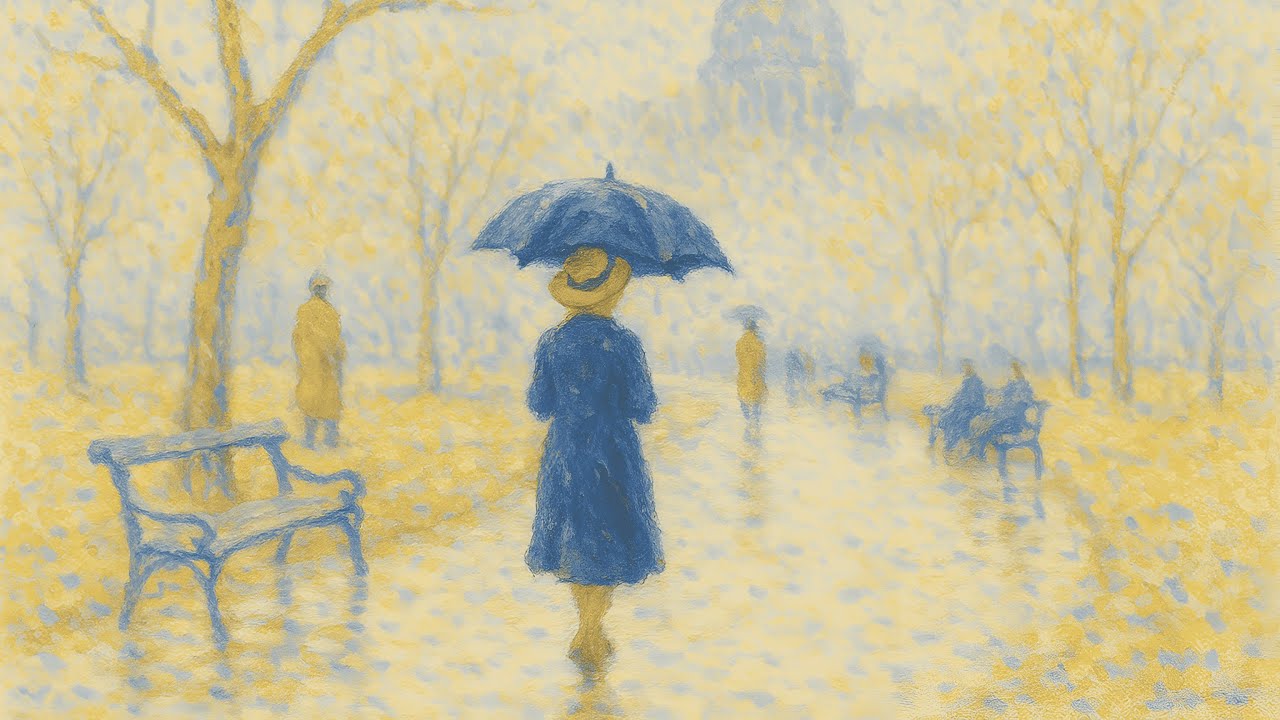 gentle rain | relaxing bossa nova jazz for rainy days & focus