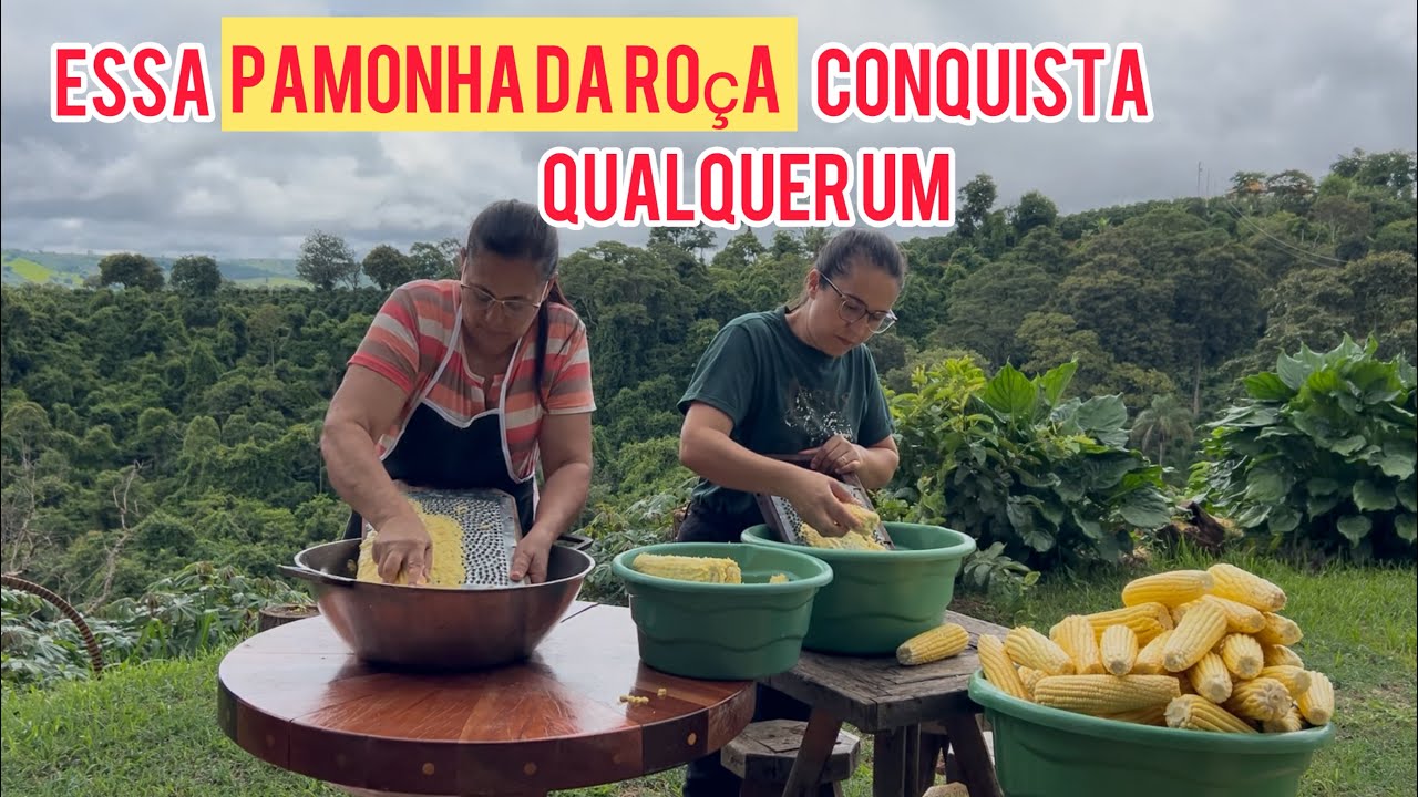 Pamonha da roça:se tem comida melhor que essa eu desconheço 