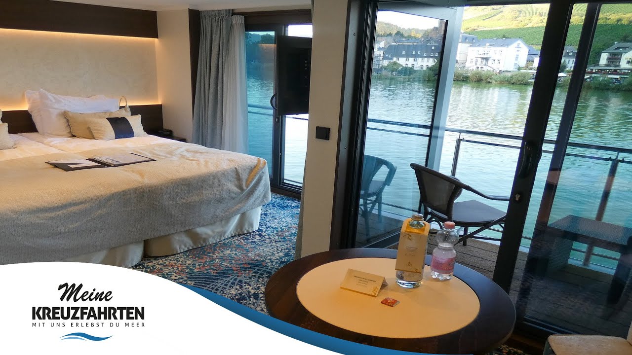 MS George Eliot: Suite mit Balkon auf dem Flusskreuzfahrtschiff (Viva Riverside / Scylla)