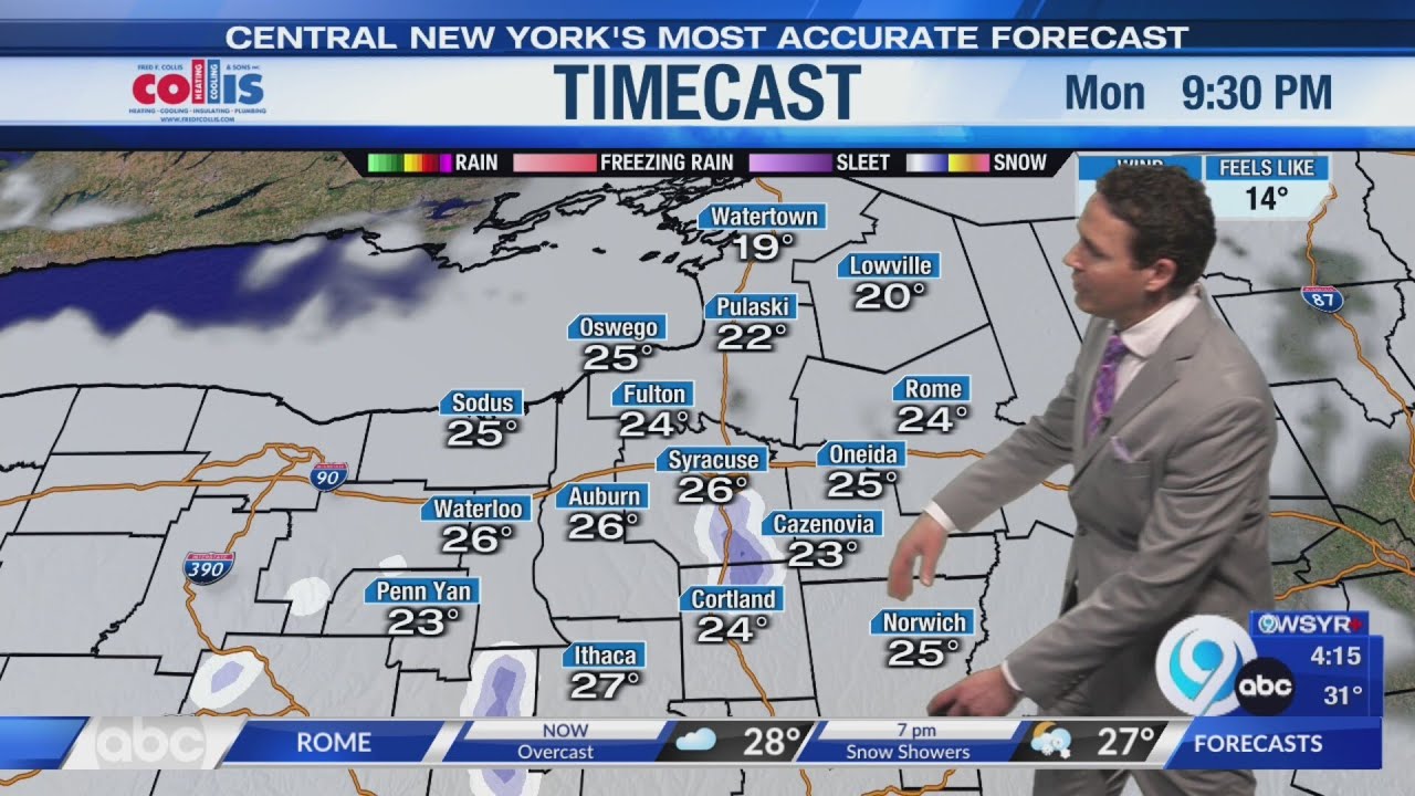 Storm Team Forecast: 4 pm Monday February 23rd