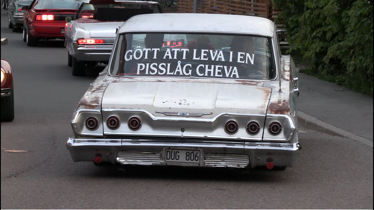 Cruising i Sandviken 2023 4K