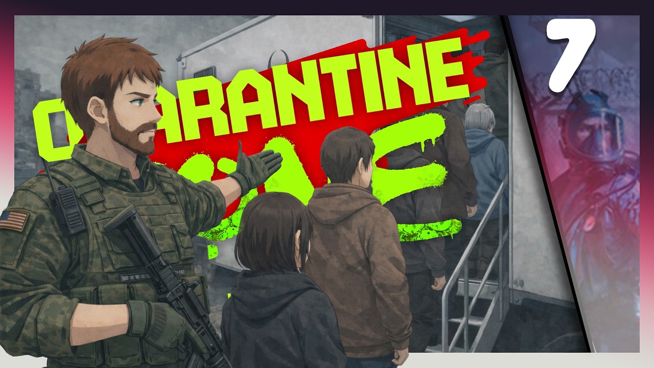 WE'RE NEAR THE END OF THE ZOMBIE INFESTATION! Quarantine Zone: The Last Check Let's Play - Episode 7