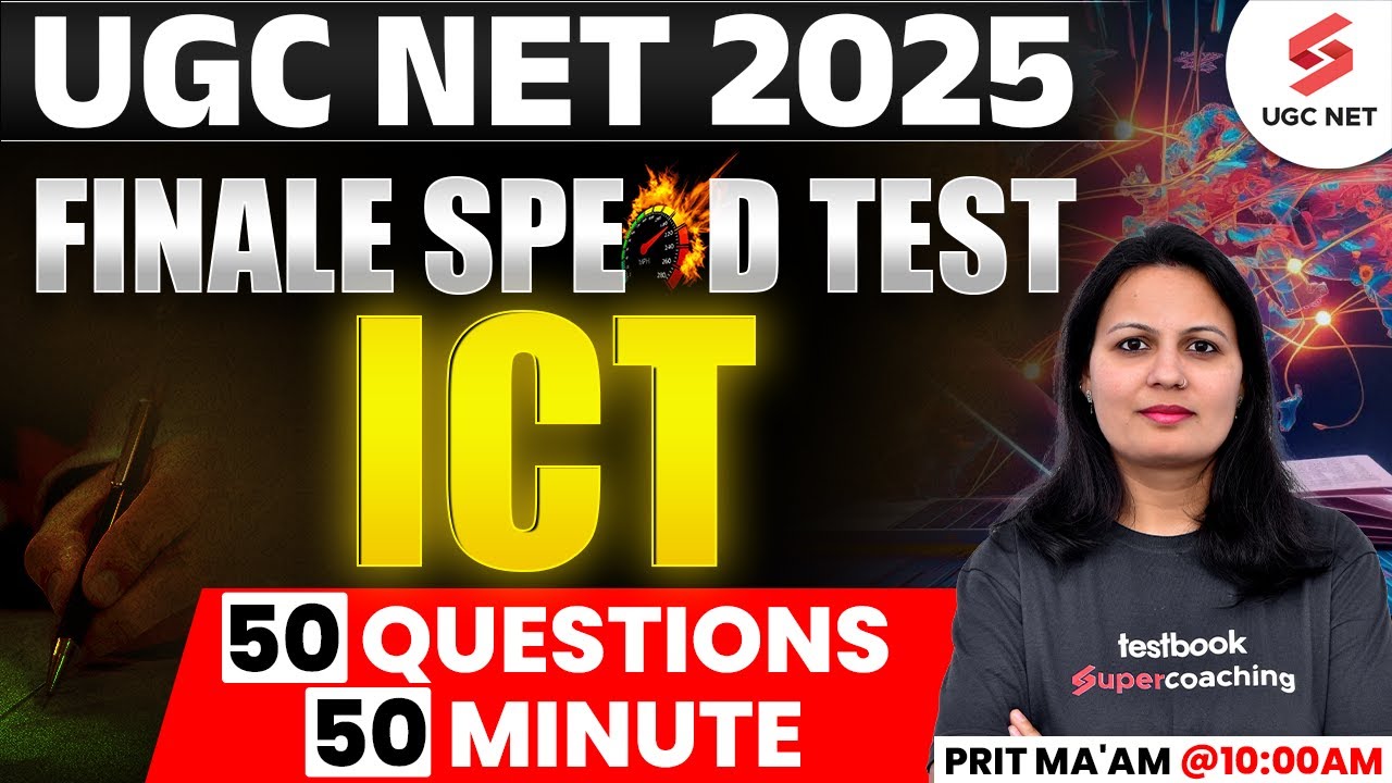 ICT For UGC NET Paper 1 | UGC NET Paper 1 ICT Questions | UGC NET Paper 1 Preparation By Priti Ma'am
