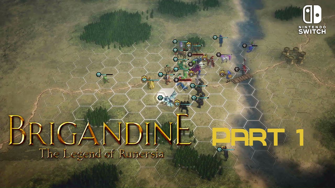 BRIGANDINE The Legend of Runersia Switch Gameplay Walkthrough Part 1