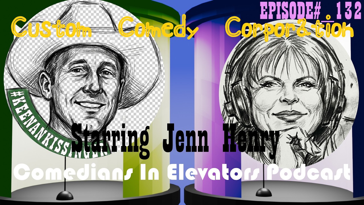 Comedians in Elevators Podcast Starring Jenn Henry | with .fbx