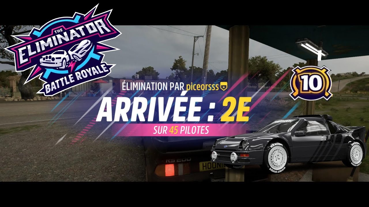 2nd place in the first game of the eliminator | Eliminator | FORZA HORIZON 5 GAMEPLAY