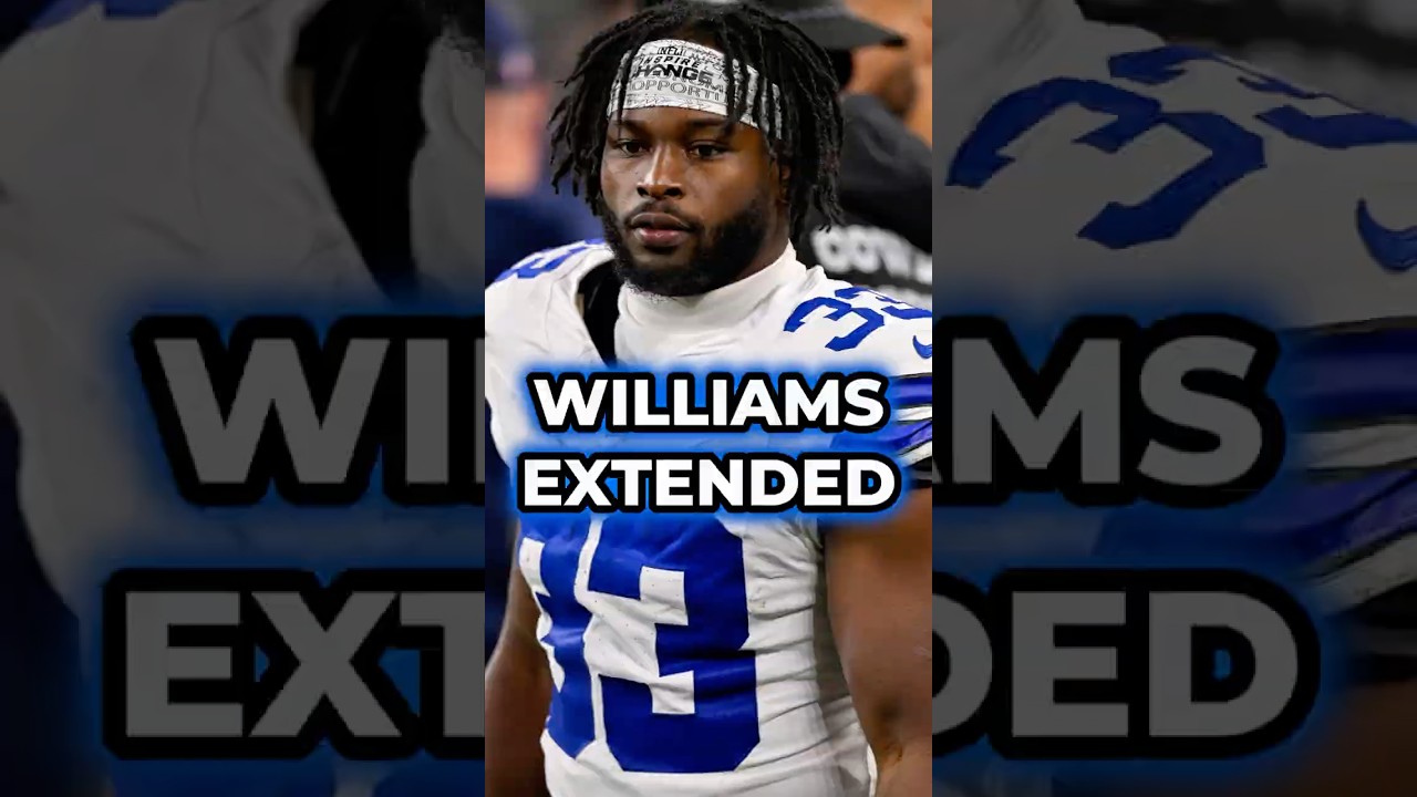 BREAKING: Cowboys Extend Javonte Williams On 3 Year Contract #nfl #cowboys #shorts