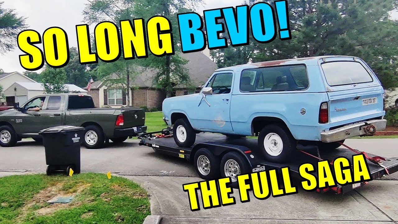 BEVO IS GONE! Recap the saga of our Universtity Of Texas 1978 Dodge Ramcharger. So long Bevo!
