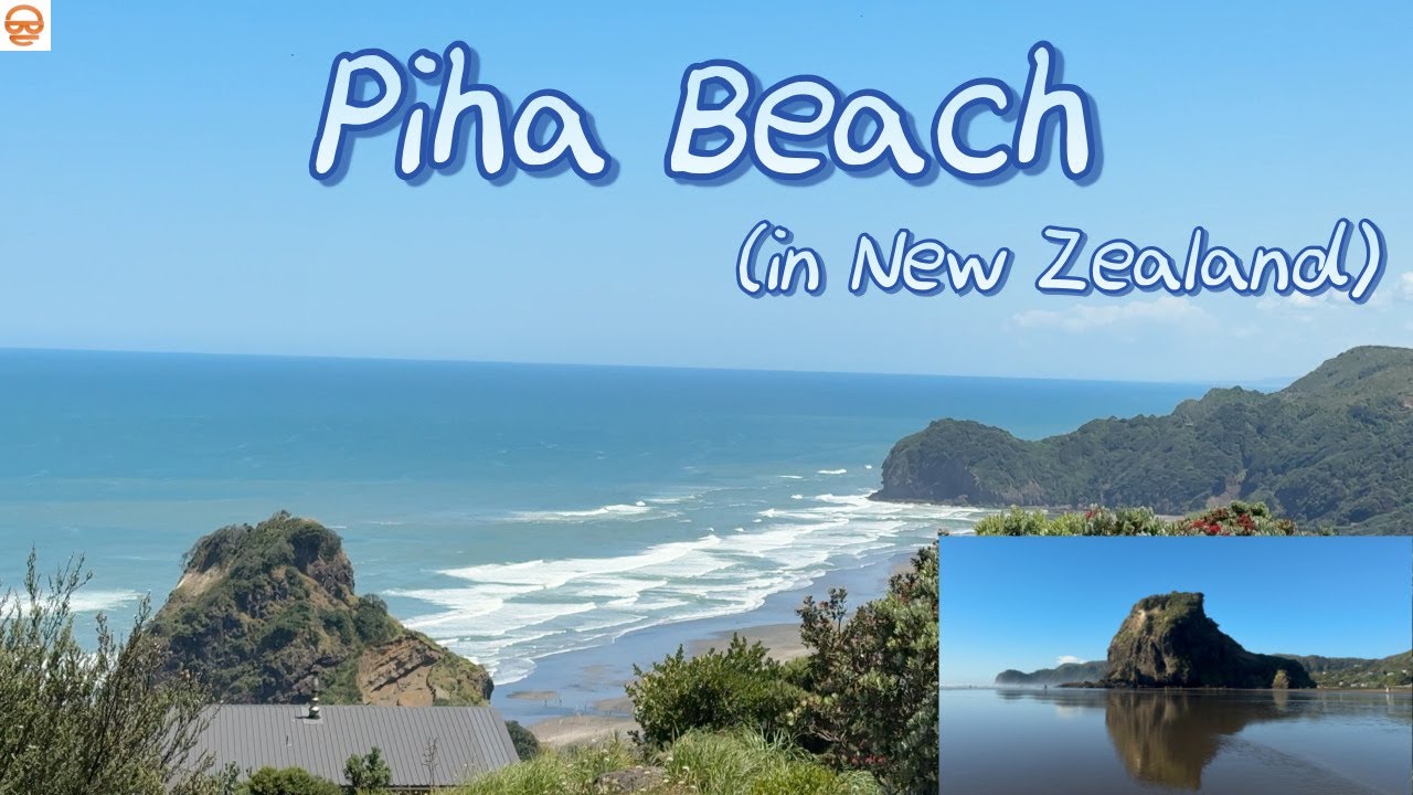 Piha Beach Walk: New Zealand's Wild Black Sand Beauty | 뉴질랜드 피하 해변 산책 #newzealandtravel #piha