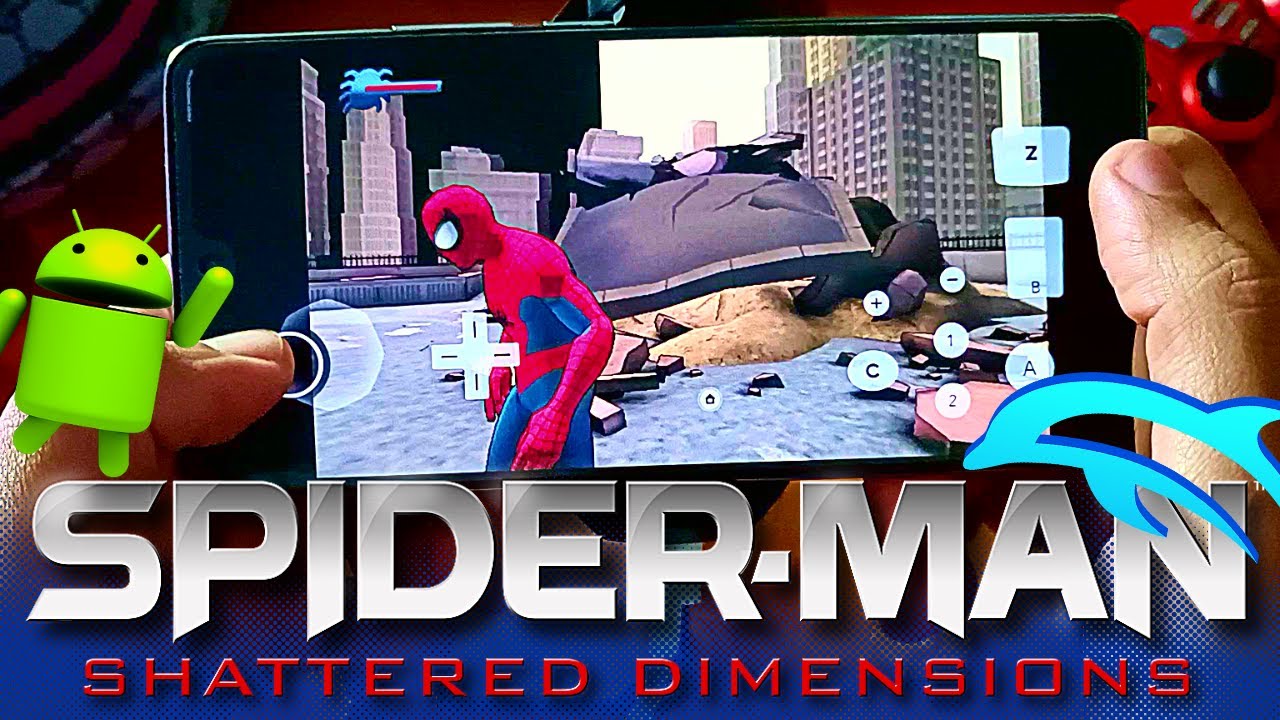 Spider-Man Shattered Dimensions Wii Android Gameplay - Dolphin Wii Emulator - Mobile 2023