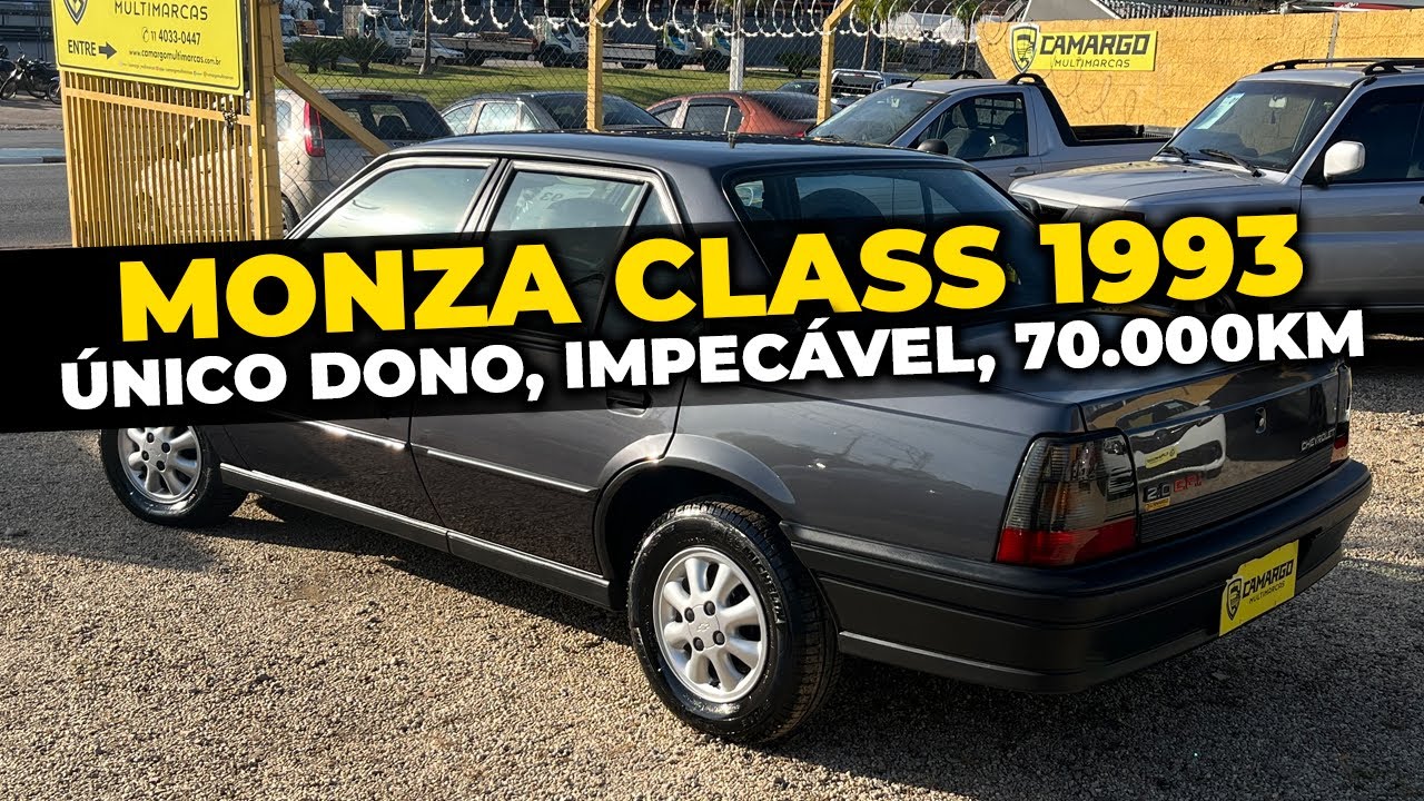 Chevrolet Monza Class 2.0 1993 | ÚNICO DONO COM 70.000KM