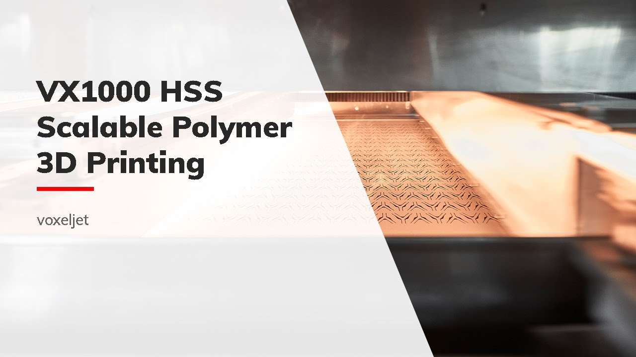 VX1000 HSS &ndash; High-Speed Sintering in Action | Scalable Polymer 3D Printing