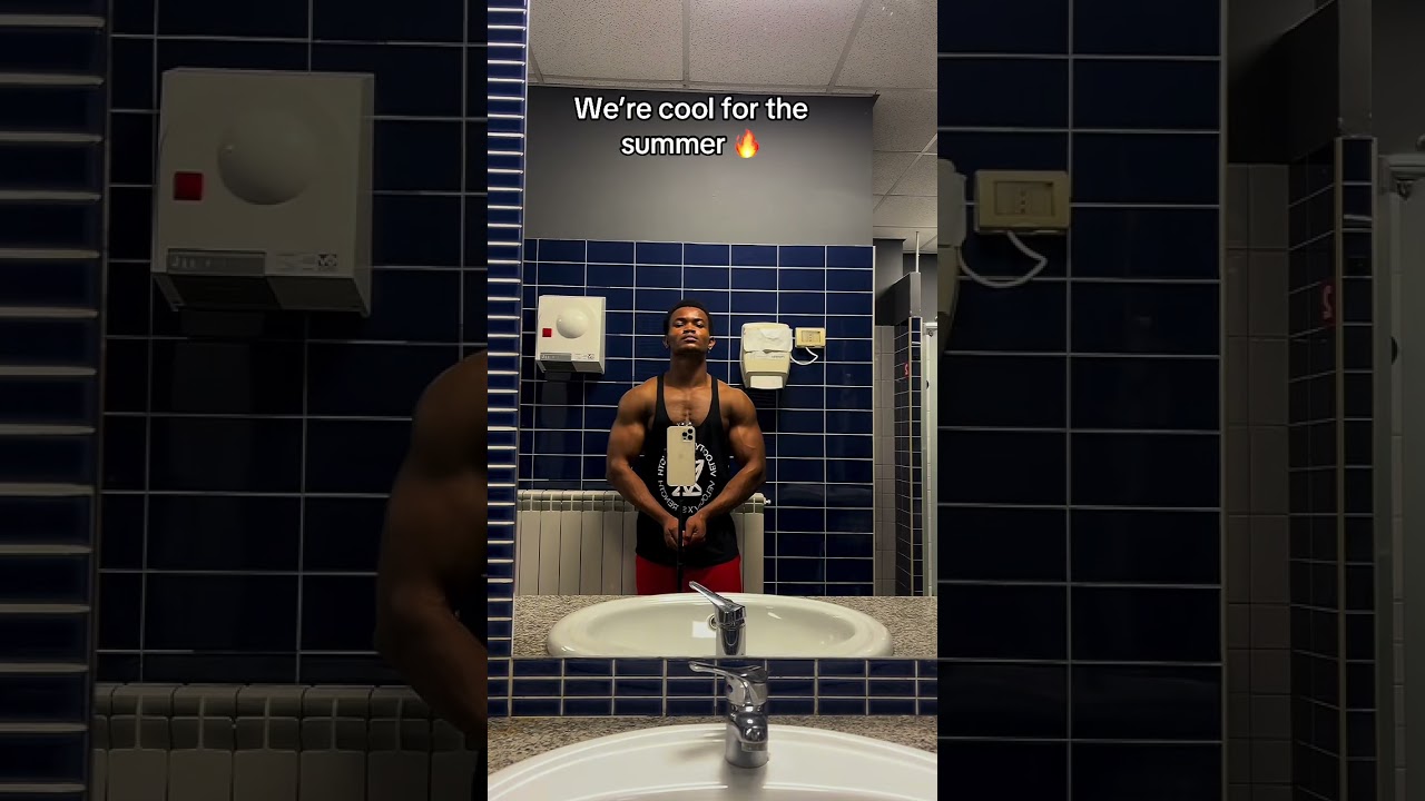 We&rsquo;re cool for the summer 🔥 #gym #discipline #consistency #transformation #natural #aestheic
