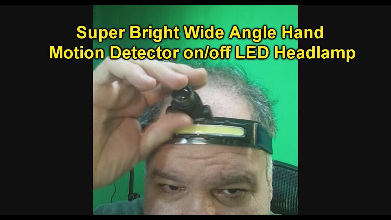 Xflyee LED Rechargeable Headlamp Super Bright COB 270&deg; Beam Motion Sensor on/off Function REVIEW