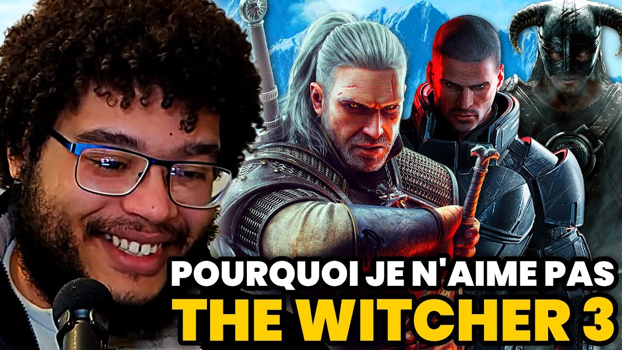 Mon rapport au JEUX VIDEO (et Pourquoi j'aime pas The Witcher 3)
