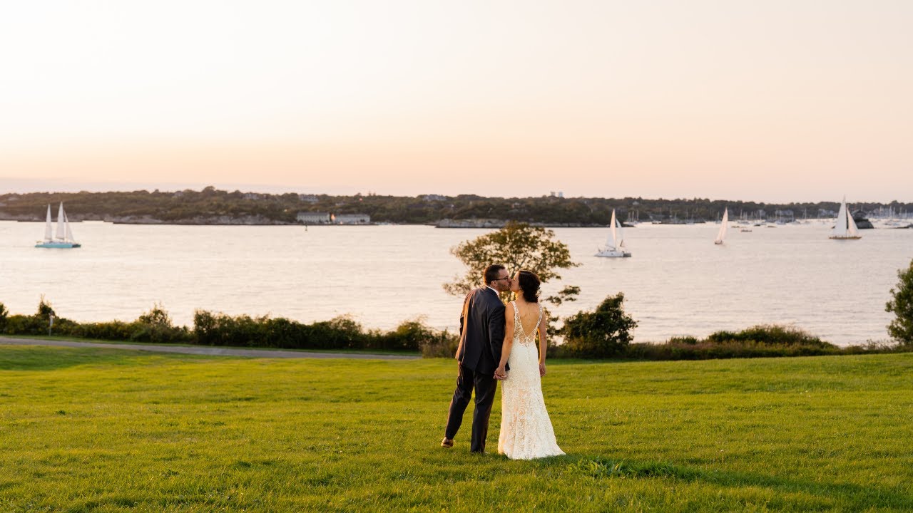Nicole & John | Eisenhower House, Newport RI Wedding