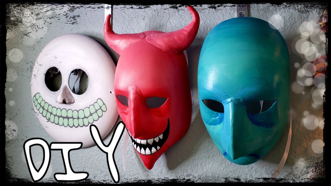 DIY LOCK, SHOCK, AND BARREL MASKS!