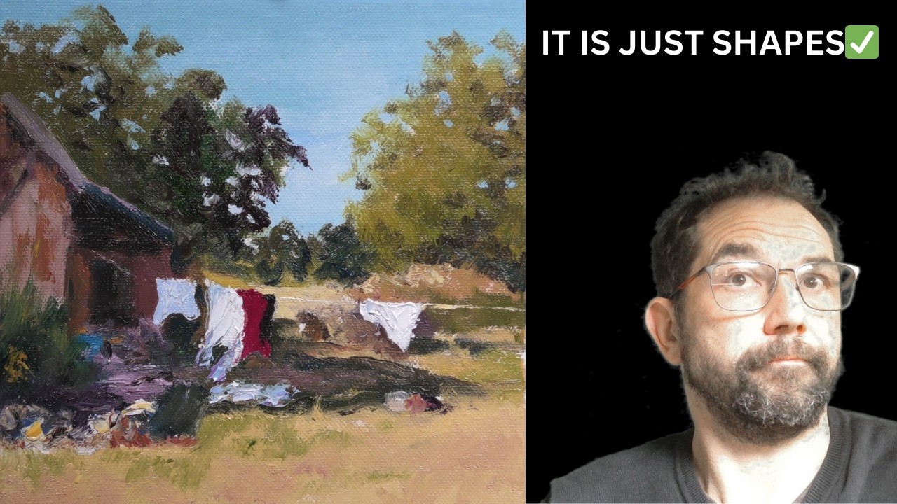 You’re Making This Too Hard! Simplifying a “Complicated” Oil Painting