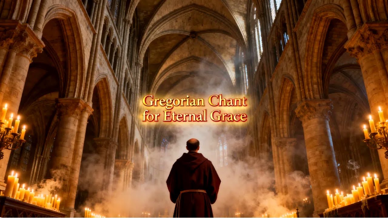 Gregorian Chant for Healing Sleep and Divine Inner Peace | Benedictine Ambience and Holy Reflection