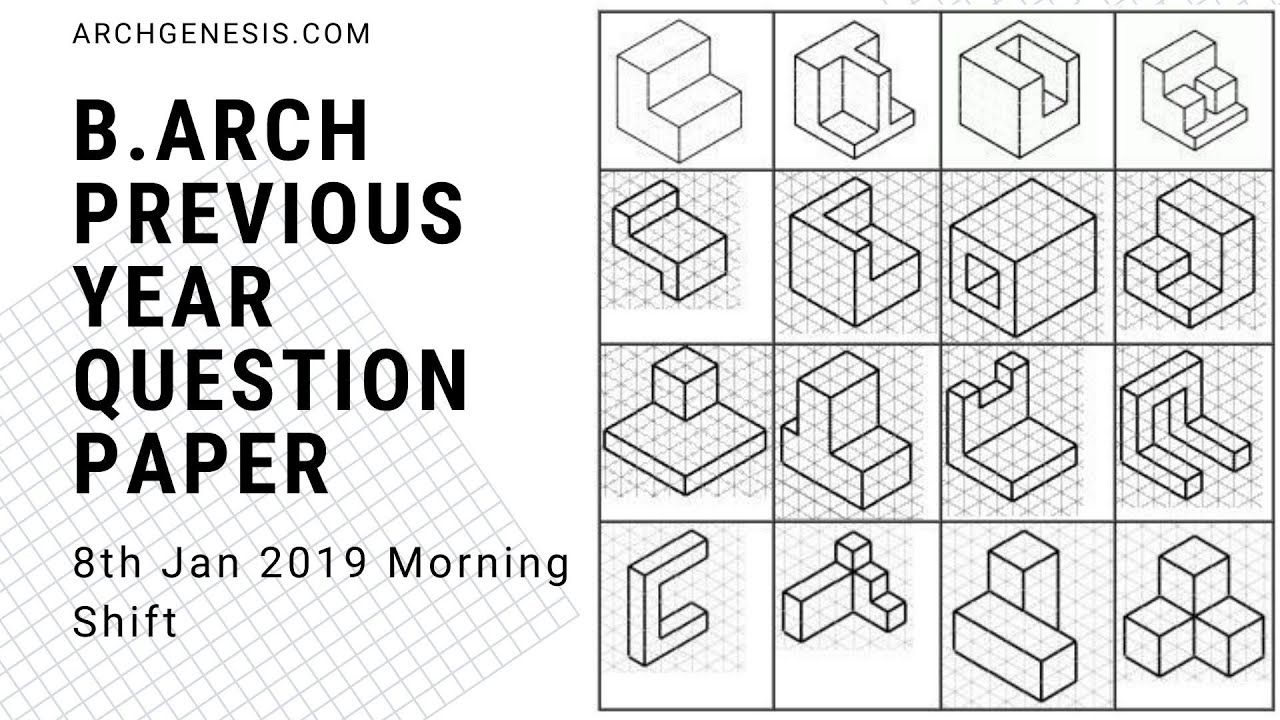 b arch exam preparation | JEE Paper 2 2019 Solved B.ARCH/B.PLANNING Part-2| B.Arch paper Explained