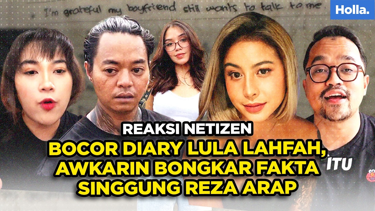 REAKSI NETIZEN BOCOR DIARY LULA LAHFAH, AWKARIN BONGKAR FAKTA SINGGUNG REZA ARAP