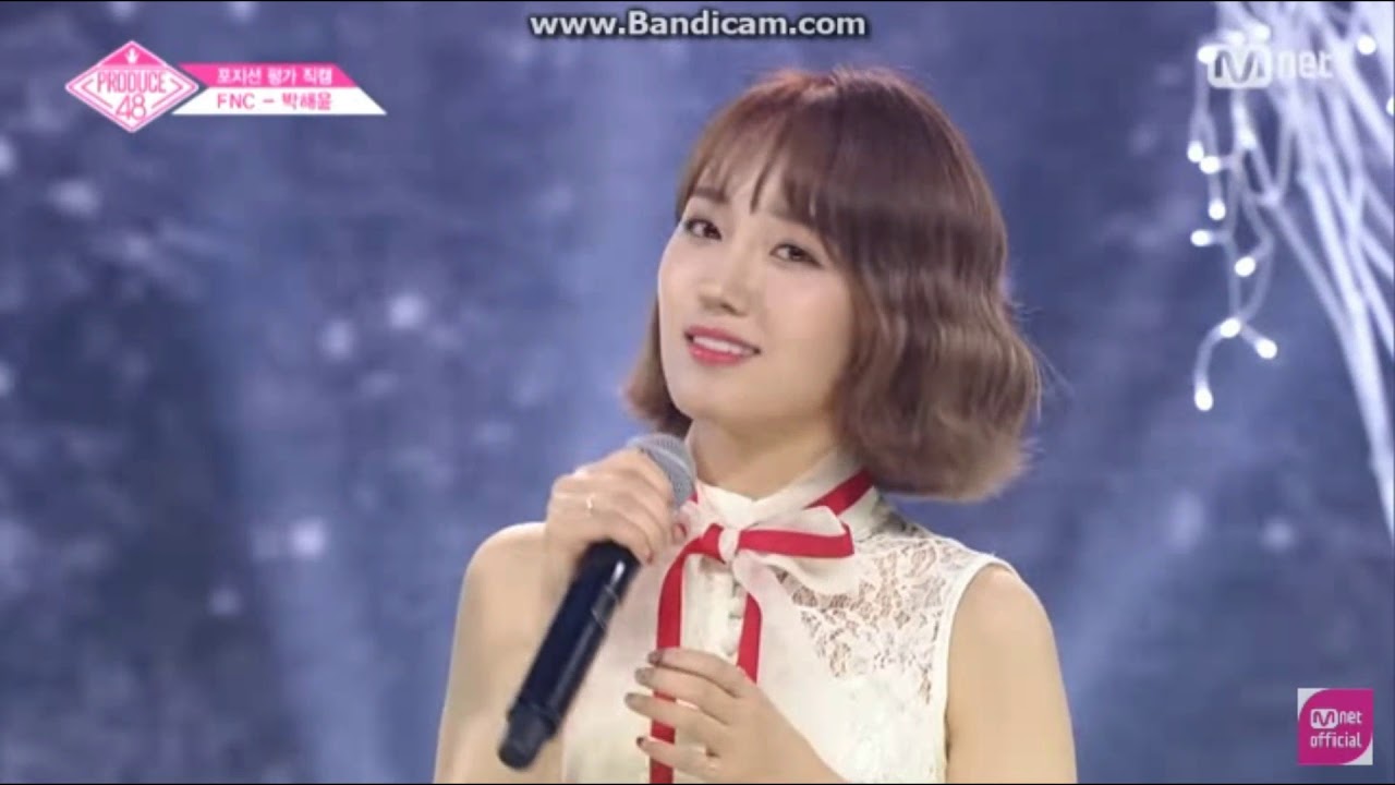 Evalution of Park Haeyoon (PRODUCE 48)