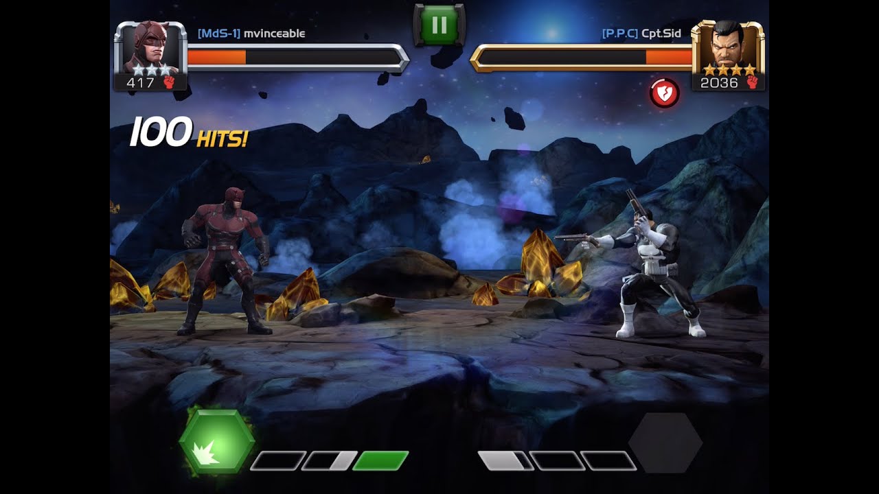 Captain America and Netflix Daredevil Unboxing and Duels | Marvel Contest of Champions