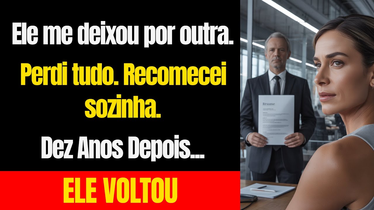 Ele Destruiu Minha Vida - Dez Anos Depois Sentou Na Minha Frente Pedindo Emprego