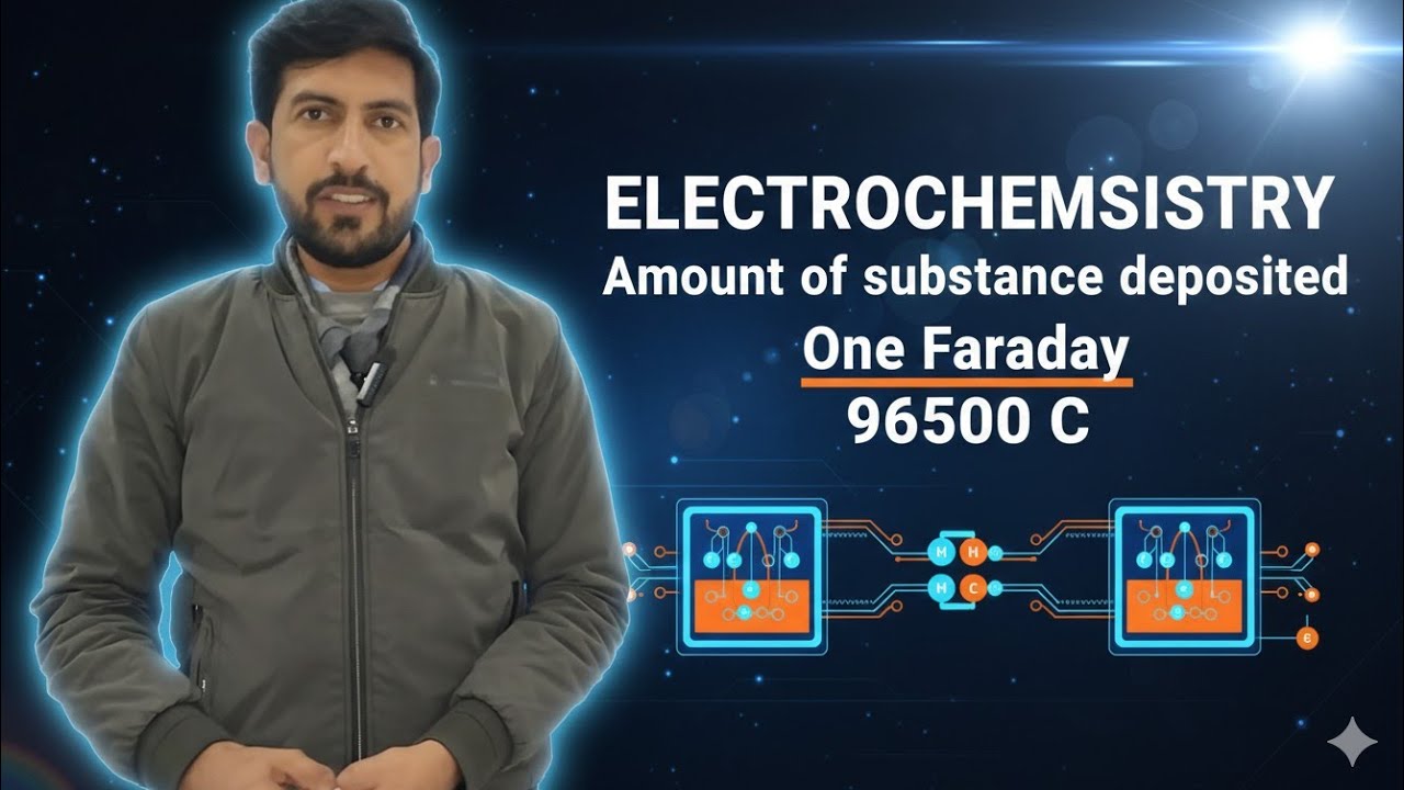 Mass of substance deposited during electrolysis ##chemistry #electrochemistry 