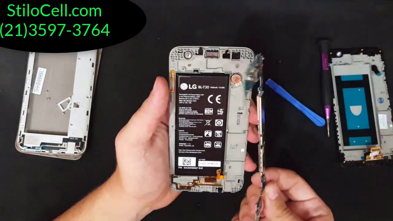 LG K10 Power como abrir
